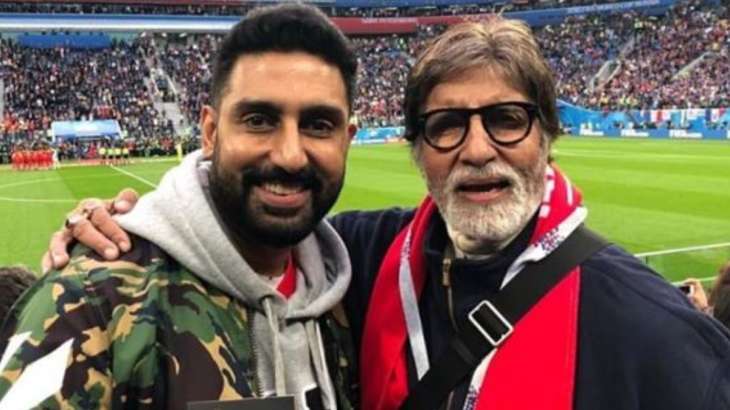 Abhishek Bachchan and Amitabh Bachchan