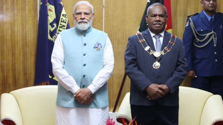 PM Modi meets Governor-General Bob Dadae, forges stronger