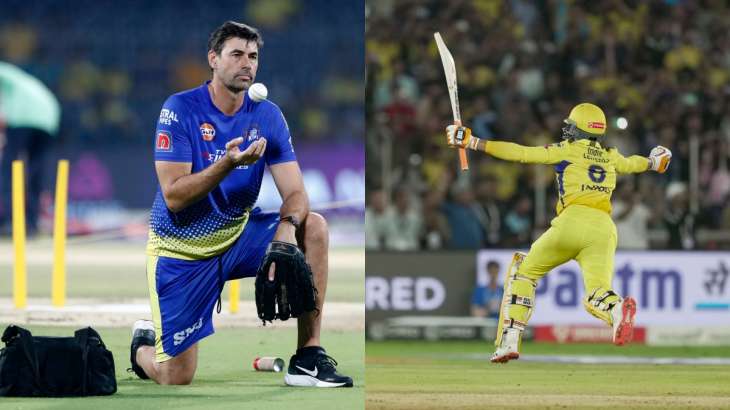 Stephen Fleming and Ravindra Jadeja