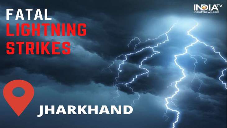 Jharkhand: 12 killed in two days due to lightning