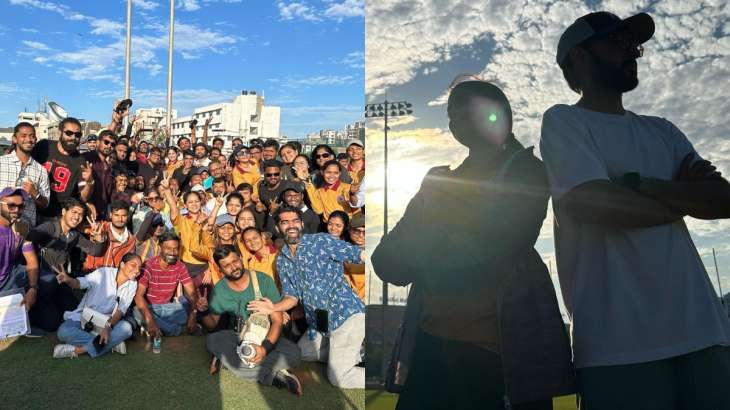 Rajkummar Rao, Jhanvi Kapoor wrap up the shooting of Mr and Mrs Mahi.  see photos here