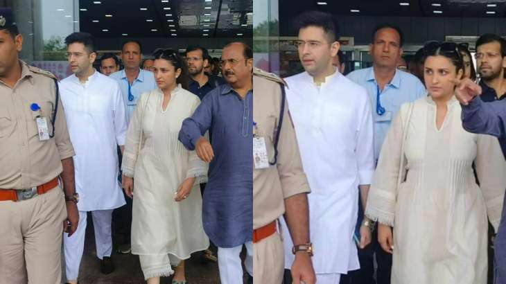 Parineeti Chopra and Raghav Chadha