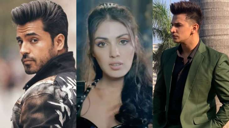 Gautam Gulati, Rhea Chakraborty, Prince Narula 