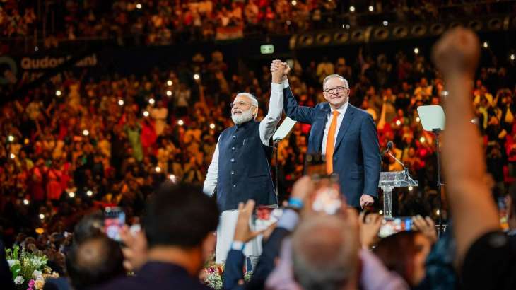 PM Modi and his Australian counterpart Anthony Albanese