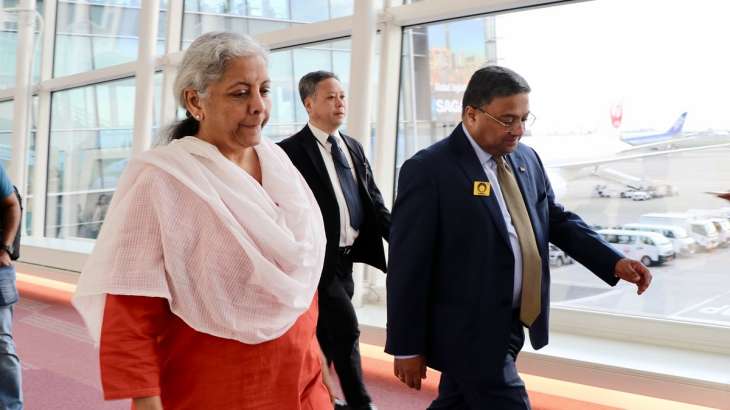 Finance Minister Nirmala Sitharaman reaches Japan to take part in G7 meeting | DETAILS Finance Minister Nirmala Sitharaman reaches Japan to take part in G7 meeting | DETAILS