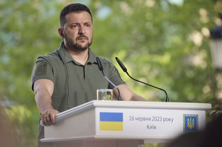 Ukraine President Volodymyr Zelenskyy