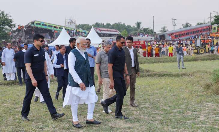 Prime Minister Narendra Modi visited the accident site.