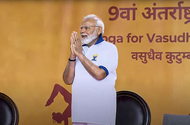 Modi in US: PM leads Yoga Day celebrations at UN HQ