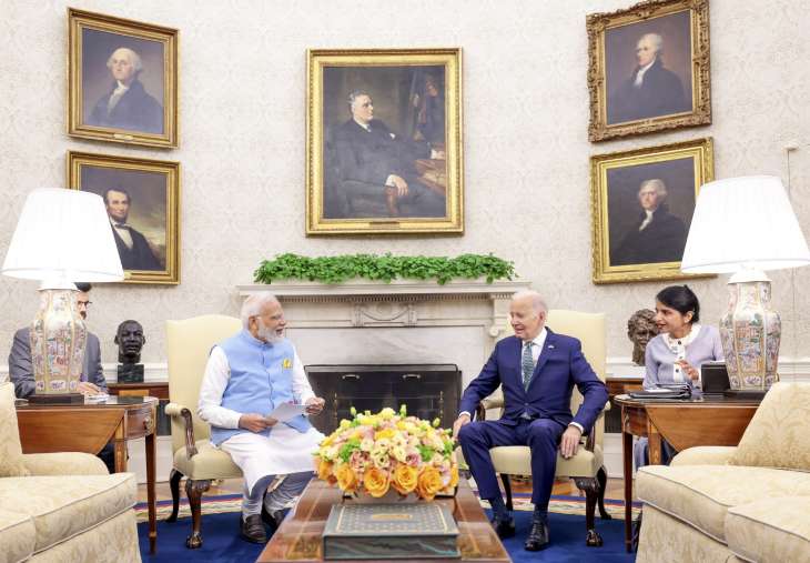 PM Modi in US, Joe Biden, 