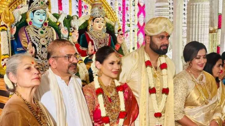 Abishek Ambareesh and Aviva Bidappa's grand wedding 