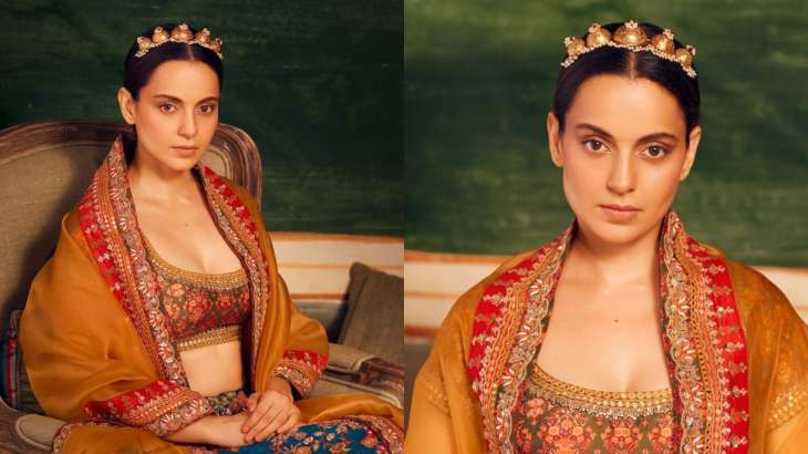 Kangana schools people misinterpreting her headgear