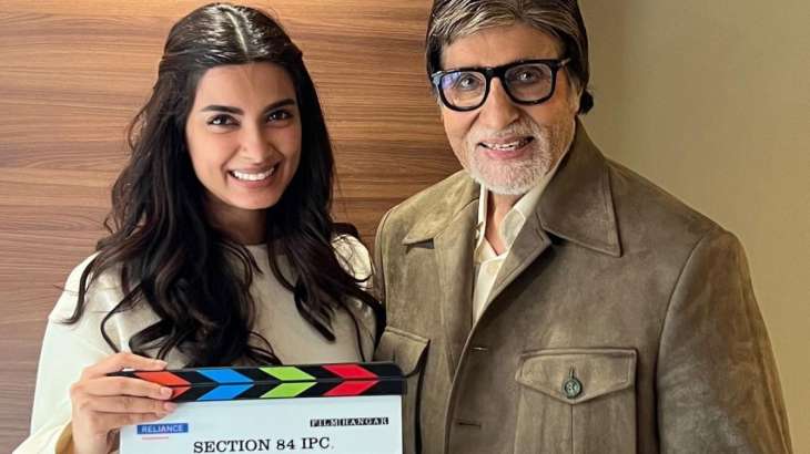 Amitabh Bachchan-Diana Penty wrap shooting Section 84