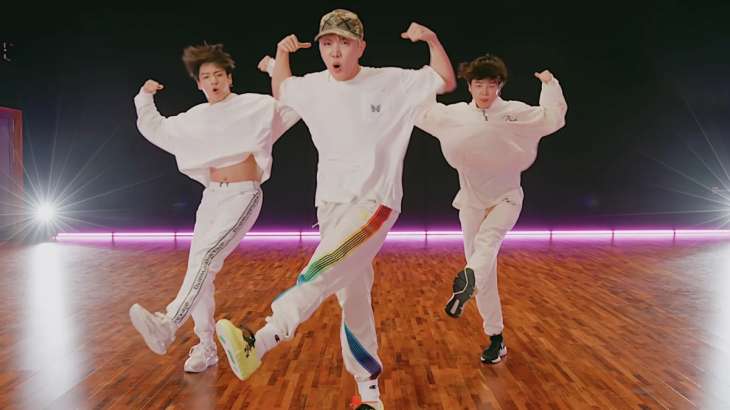 बीटीएस जुंगकुक, जिमिन, किम ताएह्युंग और अन्य नृत्य वीडियो
