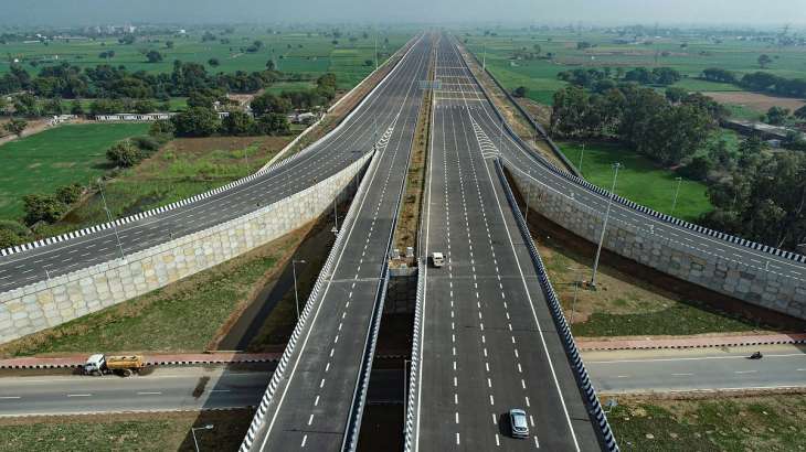delhi mumbai expressway, delhi mumbai expressway route, delhi mumbai expressway route map, delhi mum