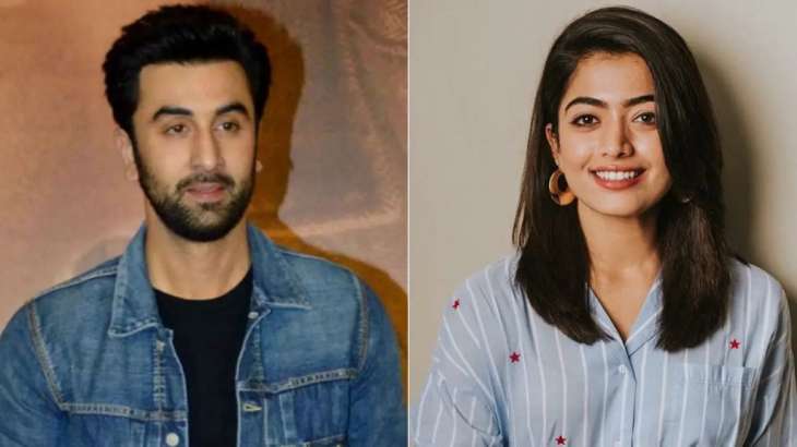 Ranbir Kapoor & Rashmika Mandanna in Animal.