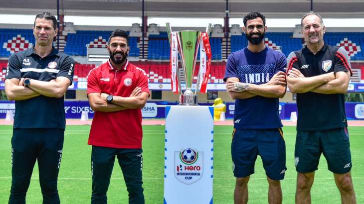 India vs Lebanon in Intercontinental Cup 2023 final 