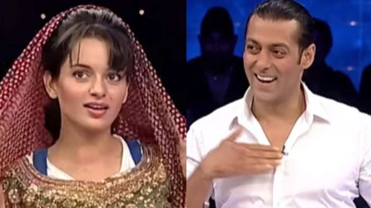 Kangana Ranaut and Salman Khan