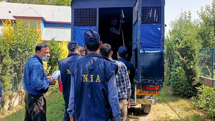 JK: NIA conducts searches at several places in Kashmir