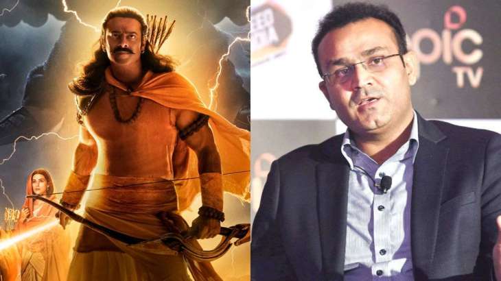 Virender Sehwag reviews Prabhas and Kriti Sanon-starrer