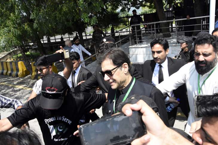 Several cases have been registered against former Pakistan PM Imran Khan.