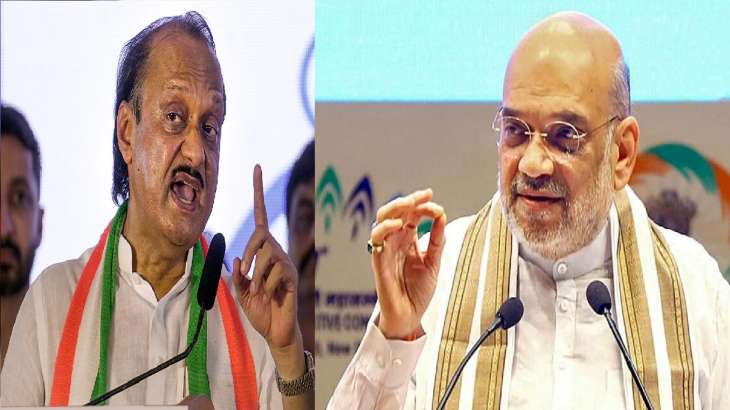 Maharashtra: Ajit Pawar Meets Amit Shah To Discuss Portfolio Allocation ...