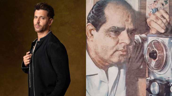 Throwback pic of Hrithik Roshan's grandfather