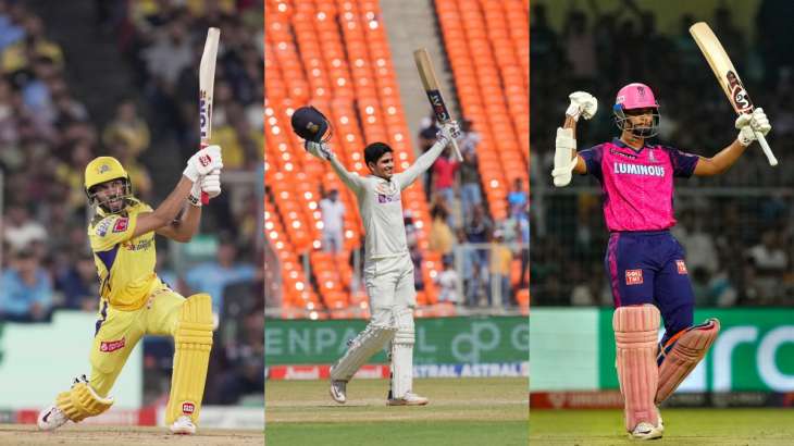 Ruturaj Gaikwad, Shubman Gill and Yashasvi Jaiswal