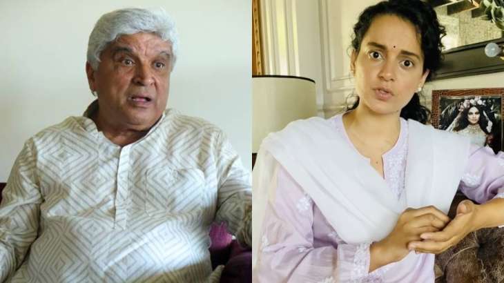 Javed Akhtar and Kangana Ranaut