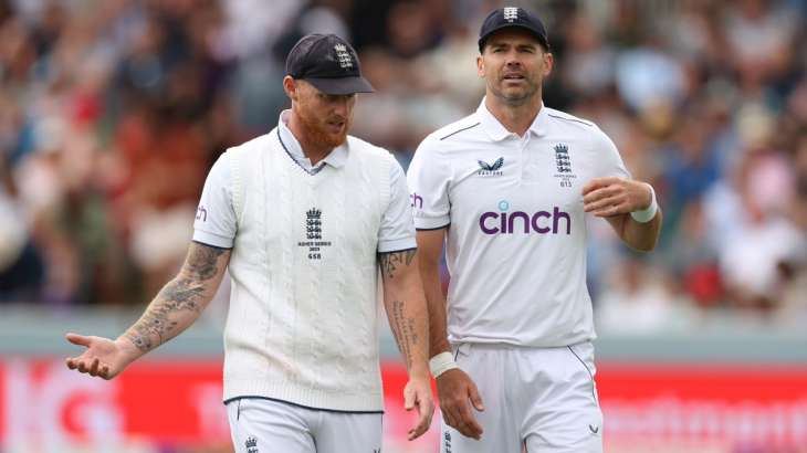 Ben Stokes and James Anderson