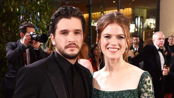 Kit Harington and Rose Leslie 