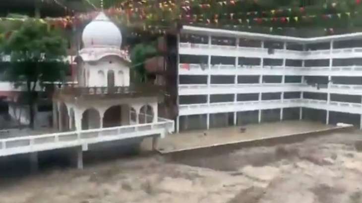Flood threat looms large over Gurdwara Manikaran Sahib