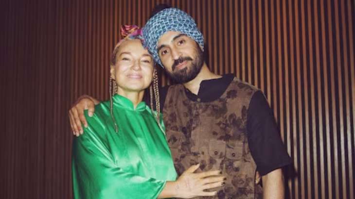 Diljit Dosanjh with Sia