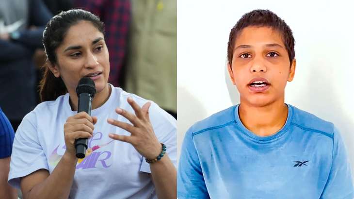 Antim Panghal has blasted Vinesh Phogat for her exemption