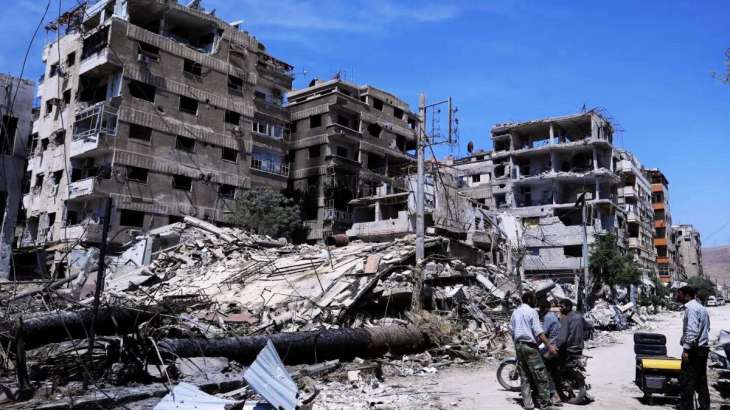 war-torn syria
