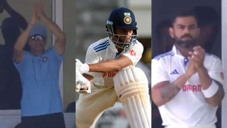 Yashasvi Jaiswal smashed his maiden fifty in Test cricket