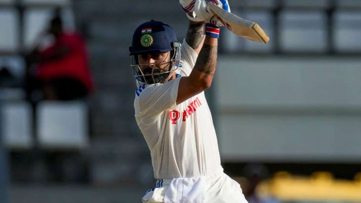 Virat Kohli stayed unbeaten on 36 after stumps on Day 2 of