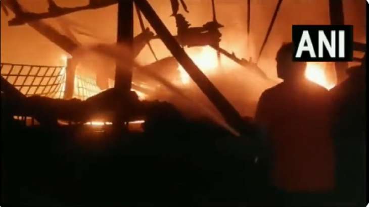 Punjab: Massive fire erupts at plastic factory in Ludhiana, no injury or casualty reported