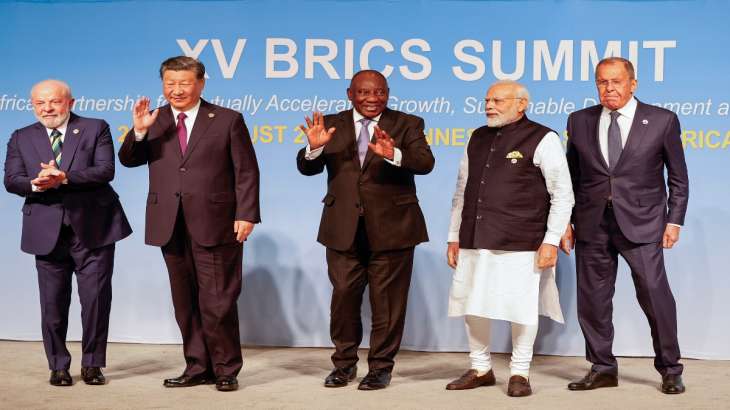 Leaders during BRICS Summit