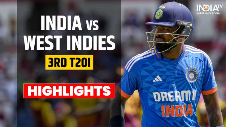 IND Vs WI 3rd T20I Highlights | Cricket News – India TV