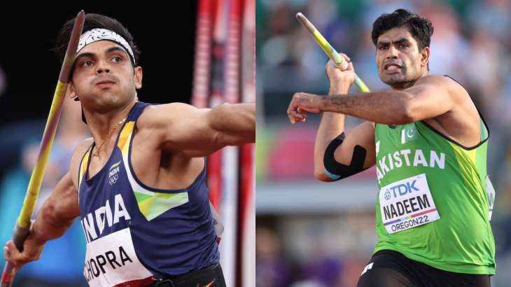 Neeraj Chopra and Arshad Nadeem