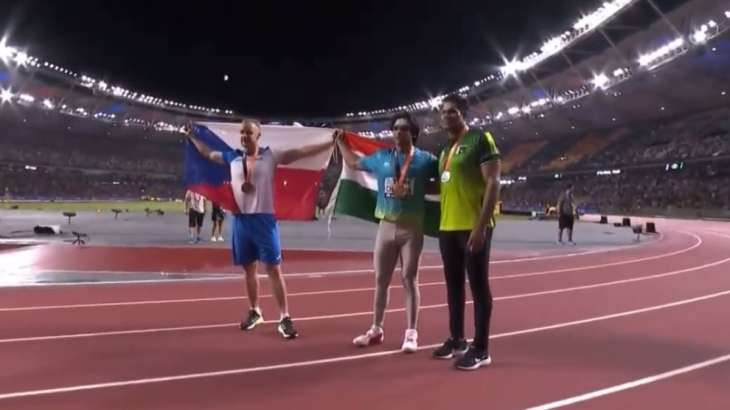 Medal winners at World Athletics Championships