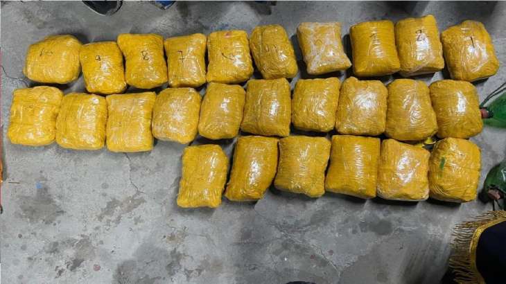 Police seize a huge consignment of drug