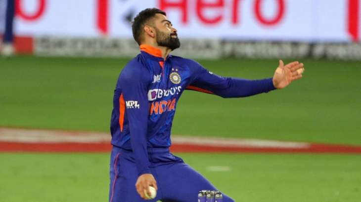 Virat Kohli has bowled only a handful of times in