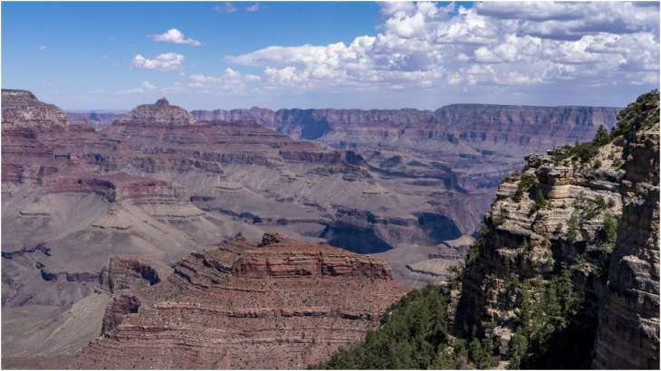 The Grand Canyon in Arizona, United States.