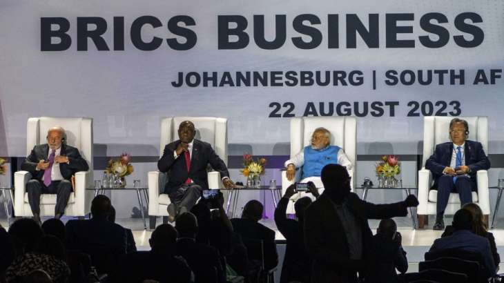 PM Narendra Modi at the BRICS Business Forum Leaders'