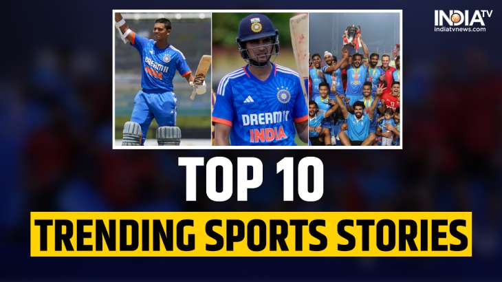 Top 10 trending Sports stories on August 13