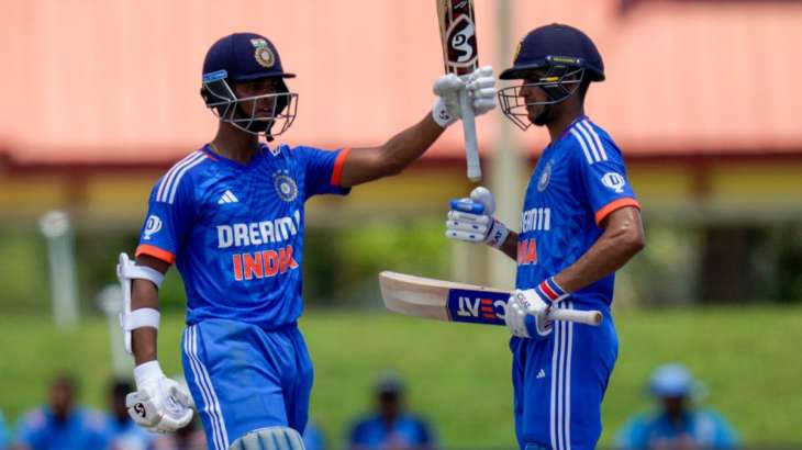 Yashasvi Jaiswal and Shubman Gill stitched a 165-run