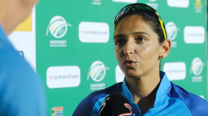 Harmanpreet Kaur during Bangladesh ODIs in July 2023