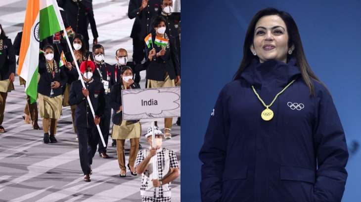 IOC member Nita Ambani announced India as the host of the