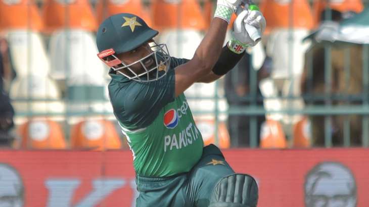 Babar Azam during the Asia Cup opener against Nepal on